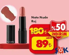 NOTE NUDE RUJ